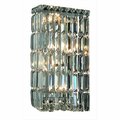Lighting Business 2032W8C-RC 8 W x 16 H in. Maxim Collection Wall Sconce - Royal Cut, Chrome Finish LI2222109